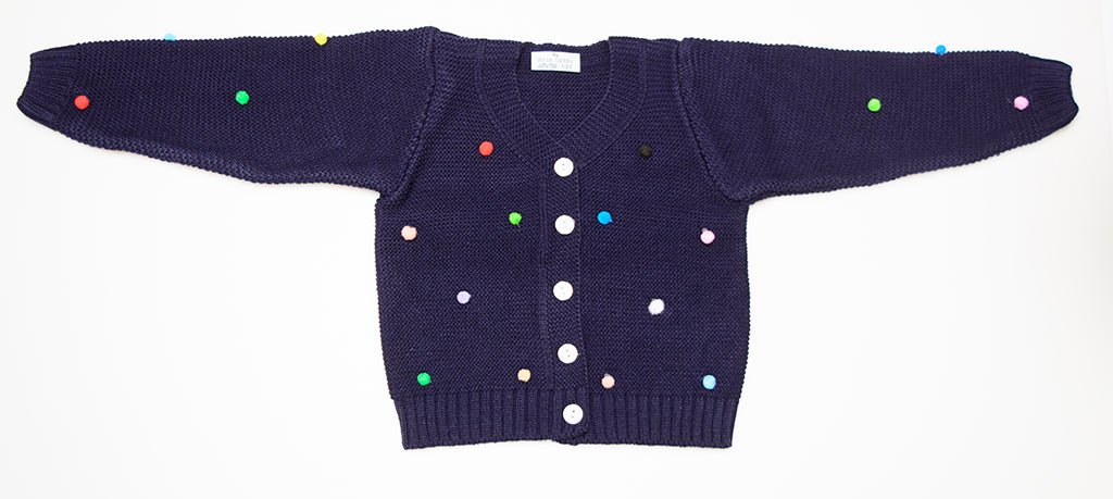Button-Up Cardigan Sweater for Newborn and Toddler Girls - Wear Sierra