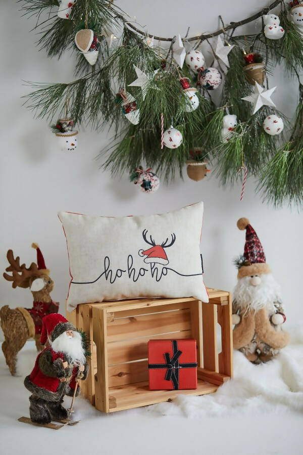 Christmas Cheer Pillow Cover, Holiday Pillow Cover - Wear Sierra