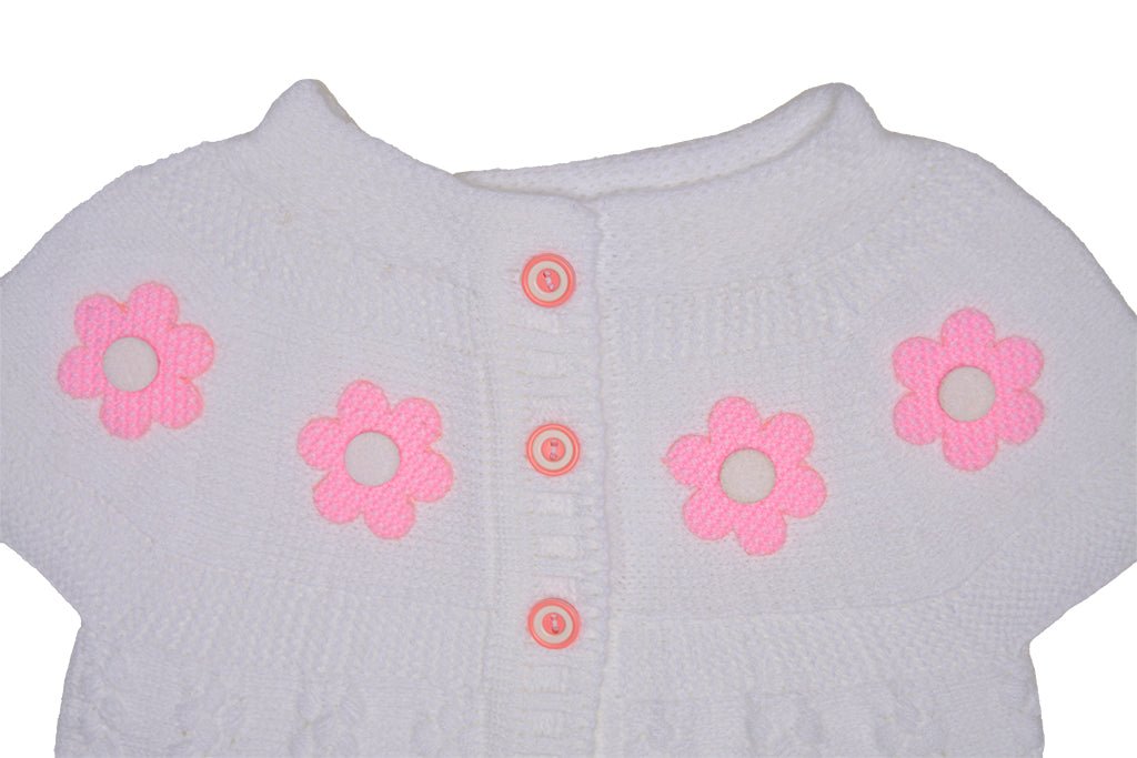 Colorful Sweater For Baby & Toddler Girls Warm & Cozy Pull-Over Button Vest - Wear Sierra