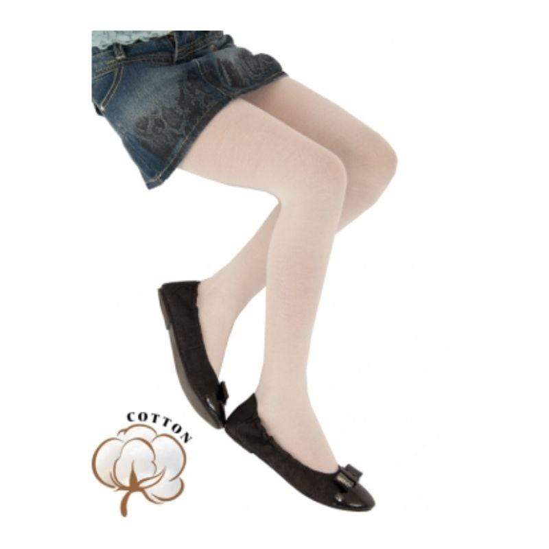 Combed Cotton Tights for Girls and Teens - Wear Sierra