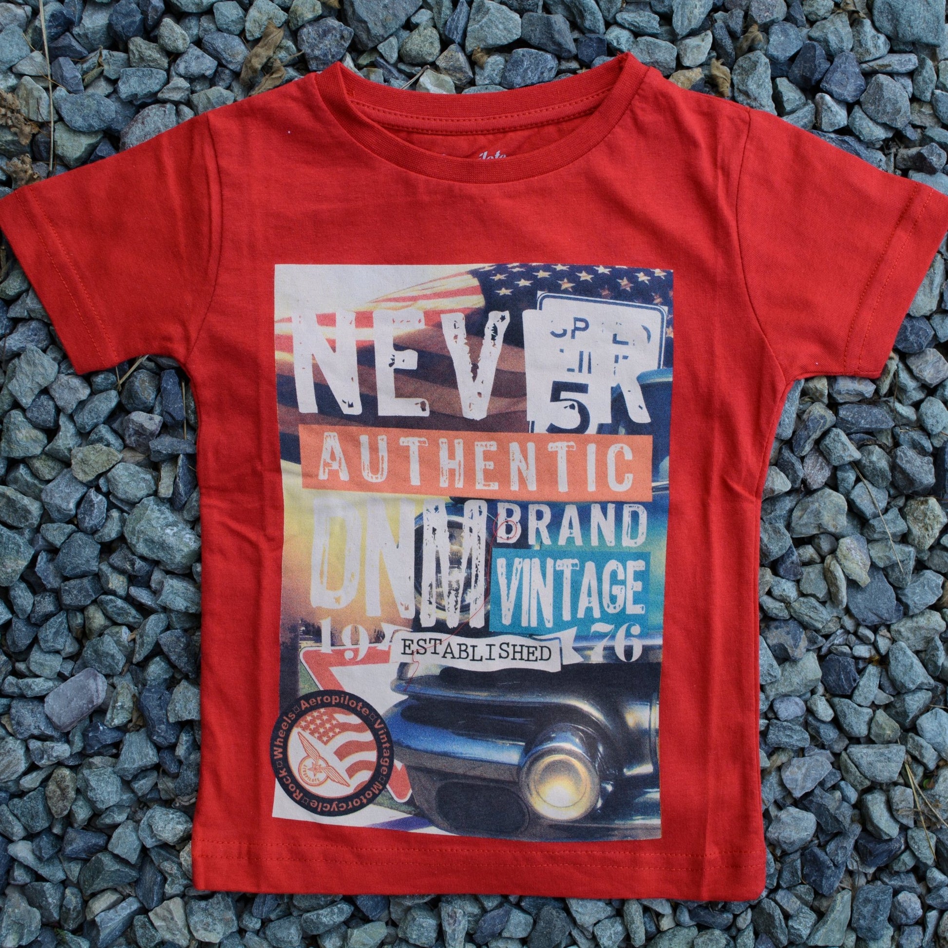 Crew Neck Cotton T-Shirts for Toddlers and Young Kids - Wear Sierra