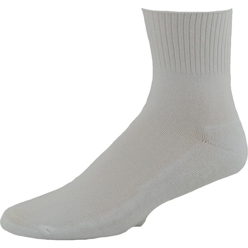Cushioned Diabetic Men's Ankle Combed Cotton Socks 3 Pair Pack - Wear Sierra