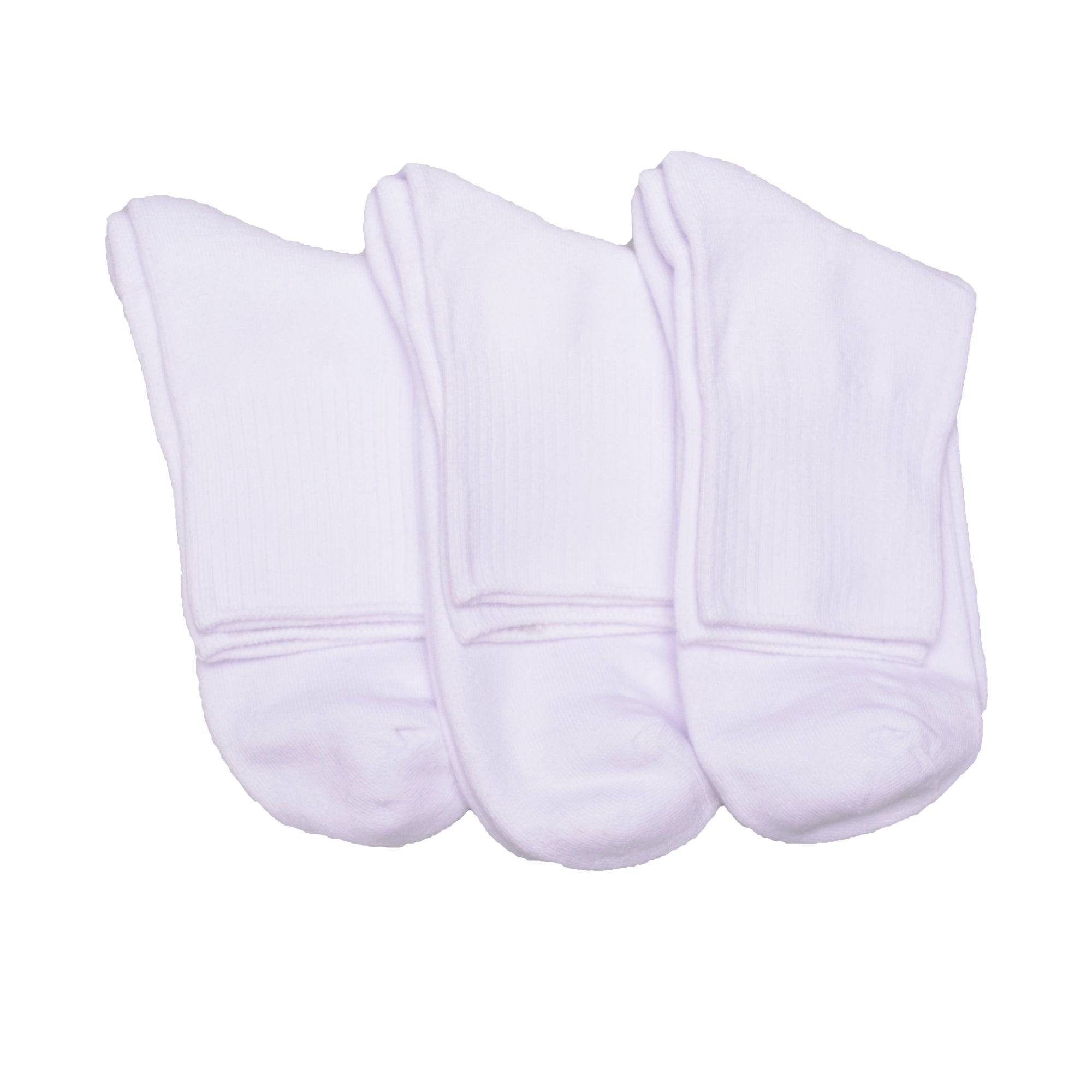 Cushioned Diabetic Men's Ankle Combed Cotton Socks 3 Pair Pack - Wear Sierra