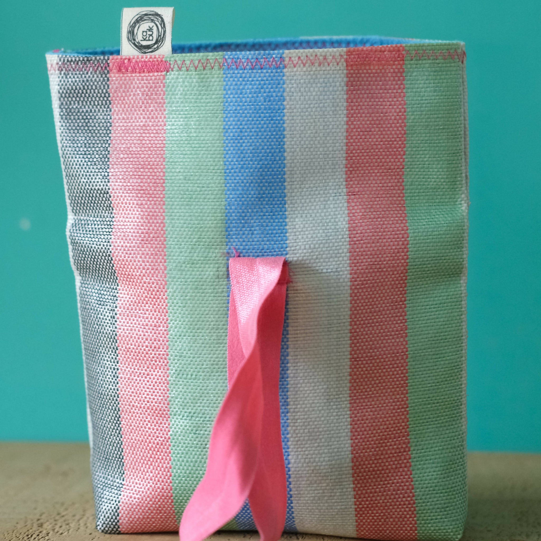 Small Make Up Bag, Ecofriendly Colorful Money and ID Wallet, Planet Earth Friendly Handmade Small Reusable Bag - Wear Sierra