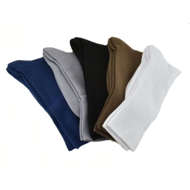 Diabetic Men's Socks Cotton Crew Cushioned 3 Pair Pack - Wear Sierra