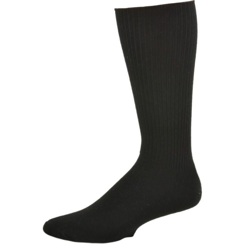 Diabetic Men's Socks Cotton Crew Cushioned 3 Pair Pack - Wear Sierra