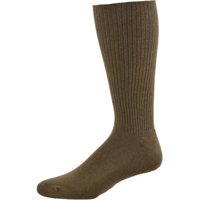 Diabetic Men's Socks Cotton Crew Cushioned 3 Pair Pack - Wear Sierra