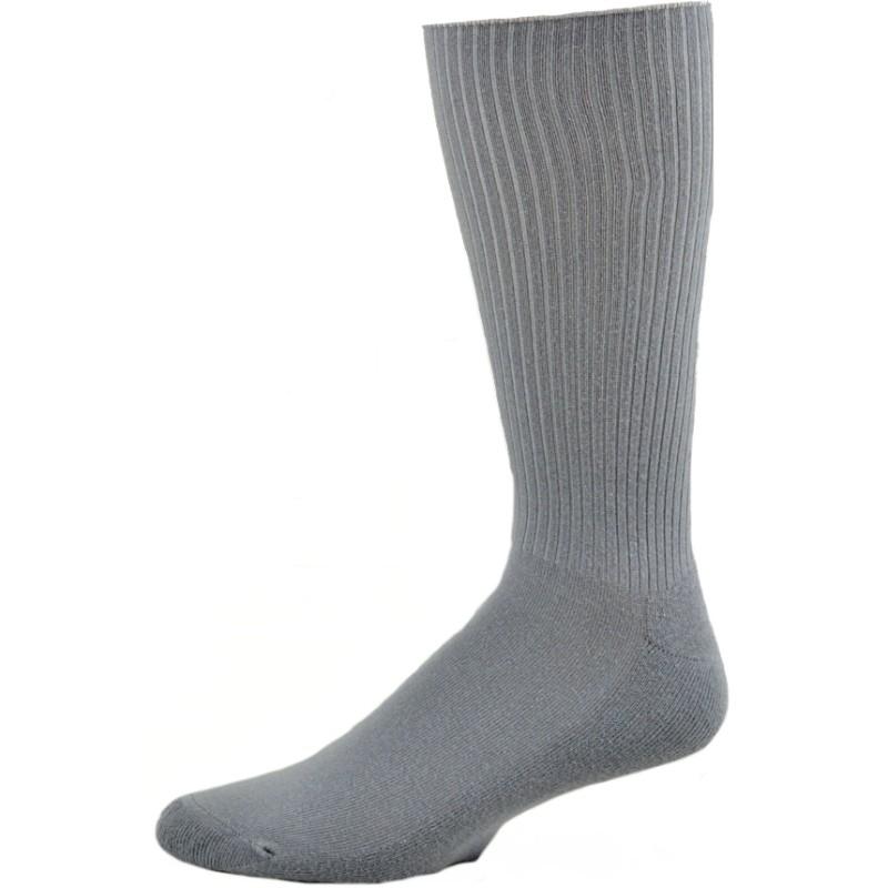 Diabetic Men's Socks Cotton Crew Cushioned 3 Pair Pack - Wear Sierra