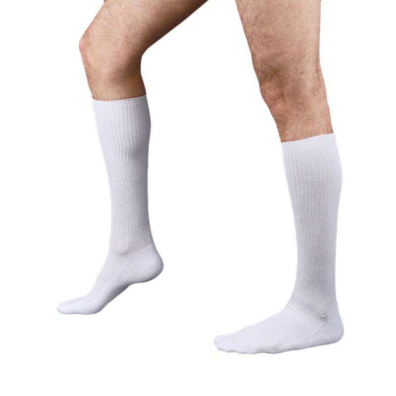 Diabetic Men's Socks Cotton Crew Cushioned 3 Pair Pack - Wear Sierra
