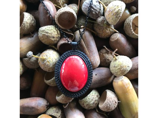 Amulet Jewelry - Available in 3 Elegant Colors - Raw Teardrop Necklace - Wear Sierra