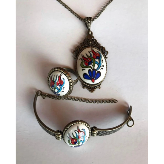 Floral Theme Bracelets - Jewelry Set - Bracelets for Women's & Girls - Wear Sierra