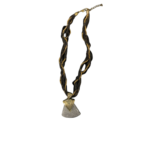 Thread Necklace with Pendant - Oval Pendant Necklace - Gift for Anyone - Wear Sierra