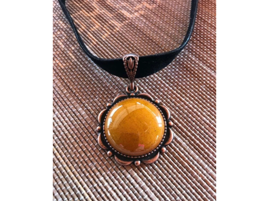 Handmade Gemstone Necklace -  Bridal Locket, Neck Outfit, Multi Color - Wear Sierra