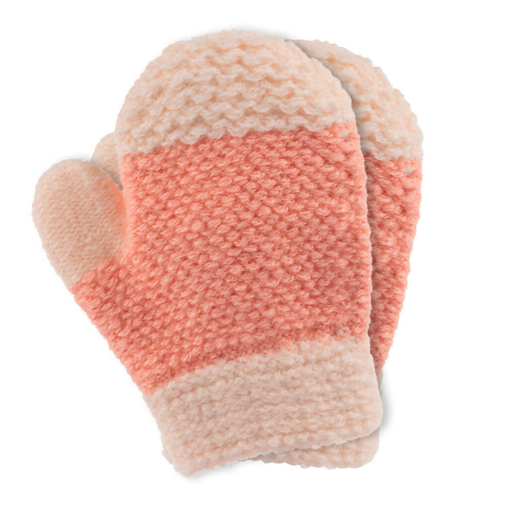 Sierra Soft Knit Mittens for Baby or Toddler - 1-3 Years Babies Warm Unisex Mitten for Kids - Wear Sierra