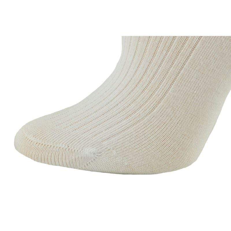 Girl's Turn Cuff Lettuce Edge Socks in Combed Cotton for School Uniform or Dress Up - Wear Sierra
