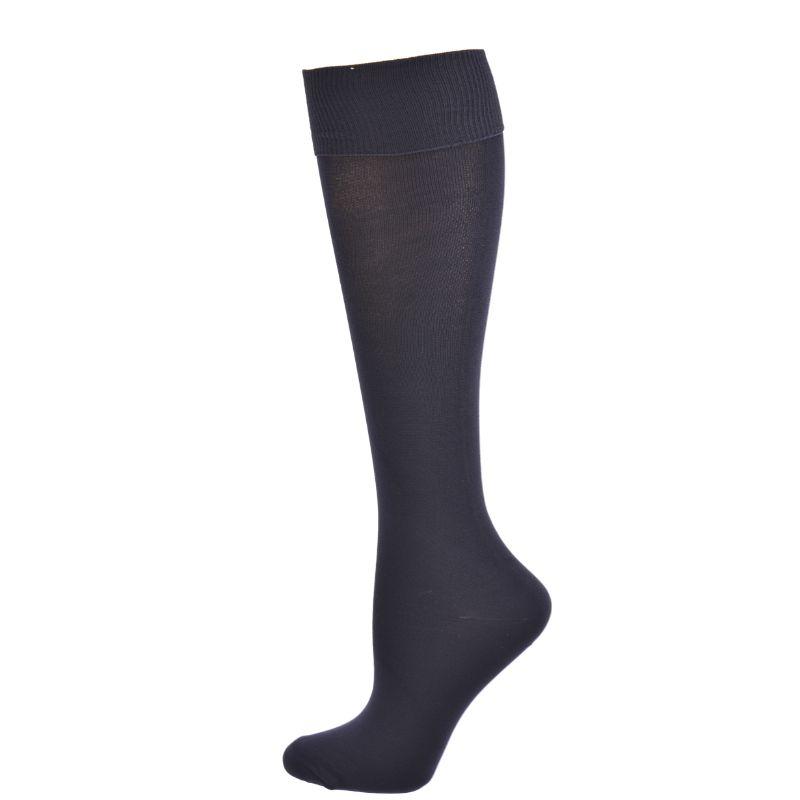 Girl's Uniform Knee High Socks & Women's Flat Knit Opaque Knee High Socks 3-Pair Packs - Wear Sierra