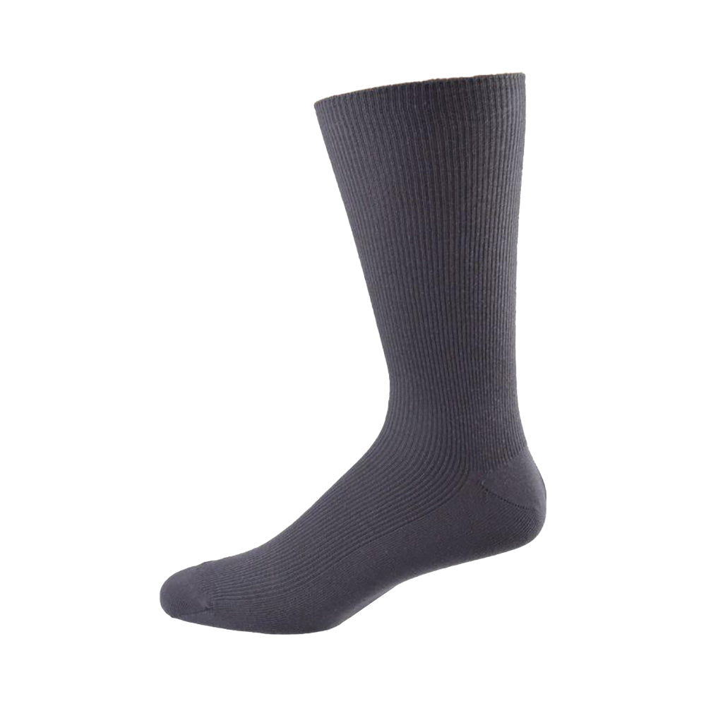 Diabetic True Rib Combed Cotton Crew Socks M11