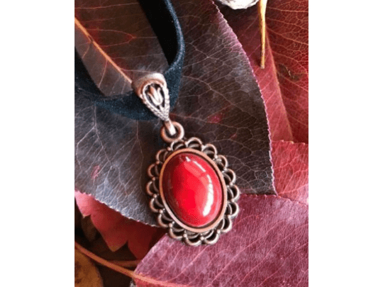 Hand Crafted Ceramic Necklace Choker Style, Multi Color - Wear Sierra