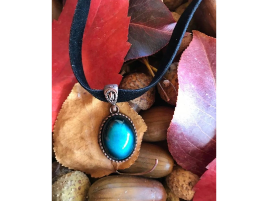Hand Crafted Ceramic Necklace Choker Style, Multi Color - Wear Sierra