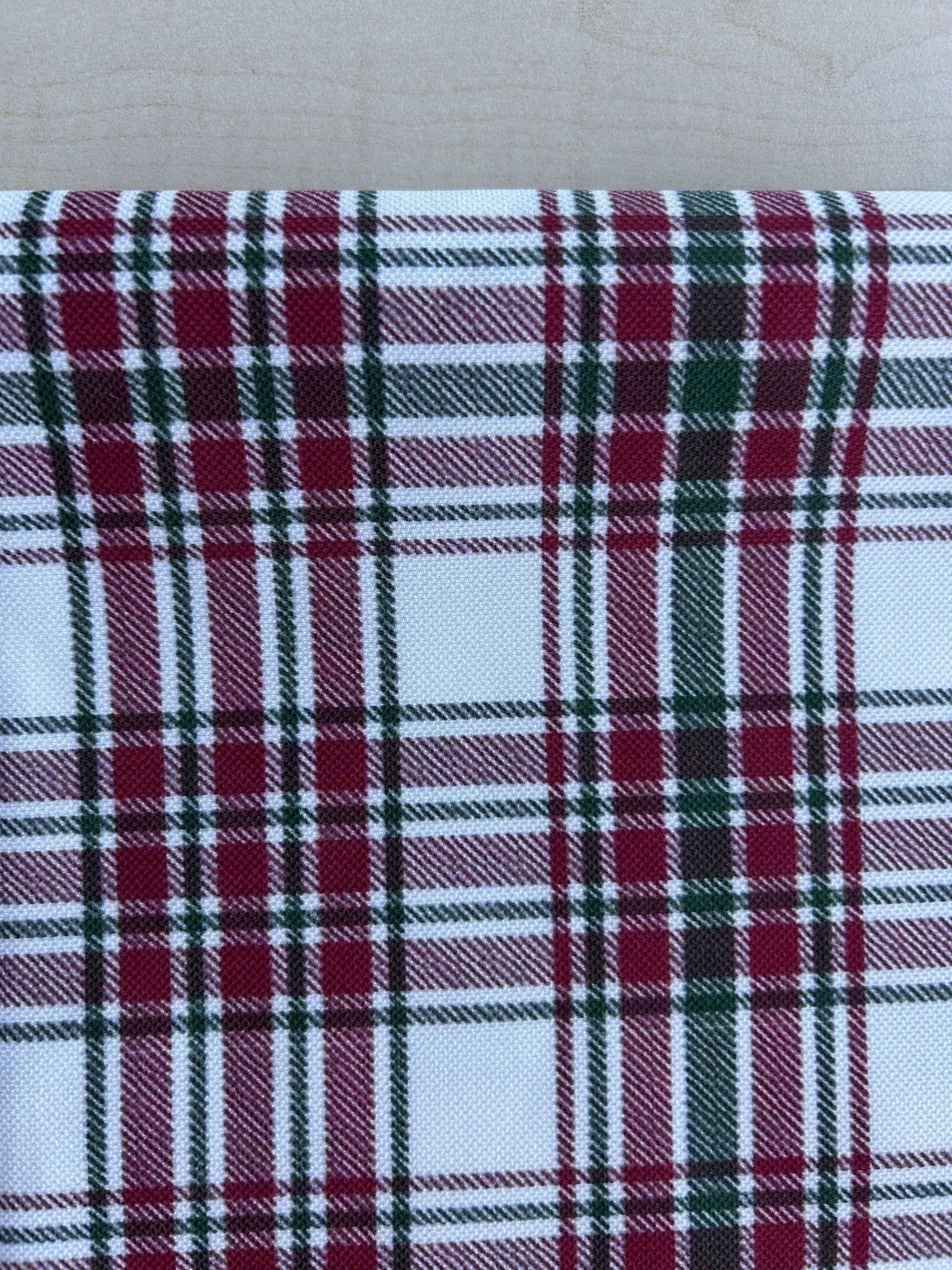 Holiday Placemats in Traditional Reds and Greens for Christmas or Rustic Table Setting - Wear Sierra