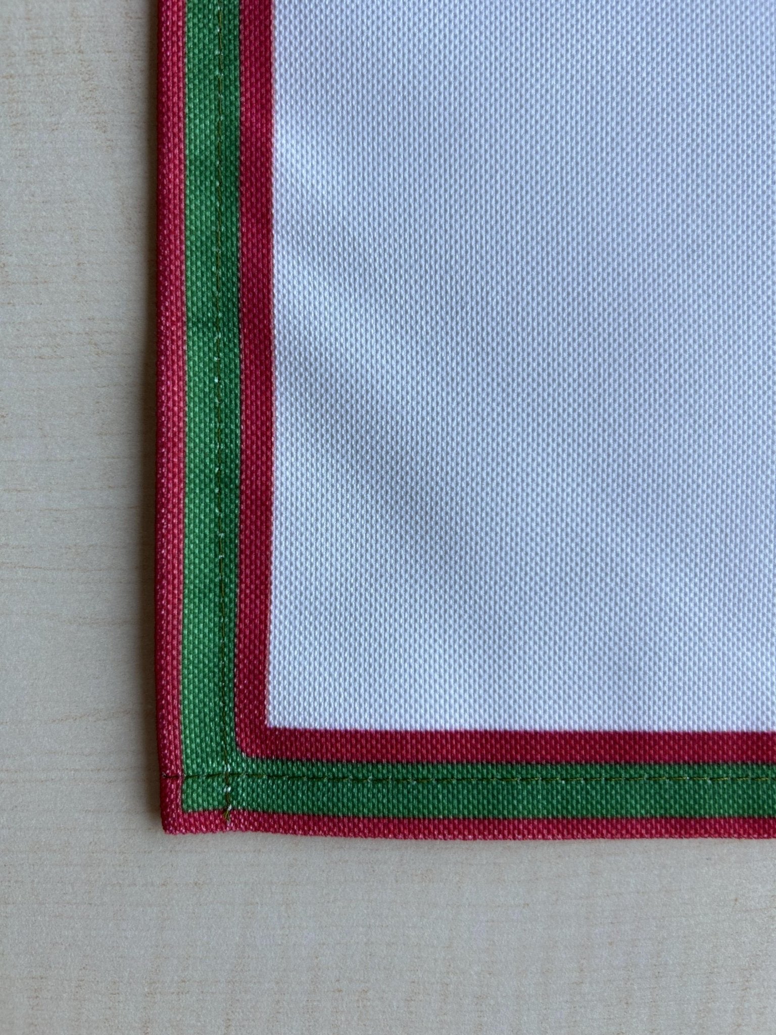 Holly Berry and Greenery Pattern Placemats - Nature Inspired Holiday Decorating - Wear Sierra