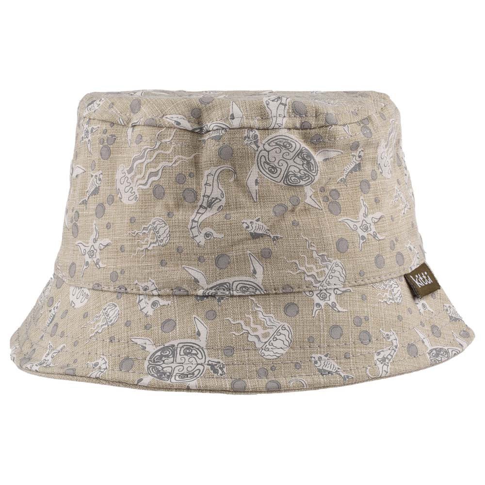 Infant Bucket Hat Ocean Life, Sea Animals, Nautical Theme Print Baby Hat - Wear Sierra