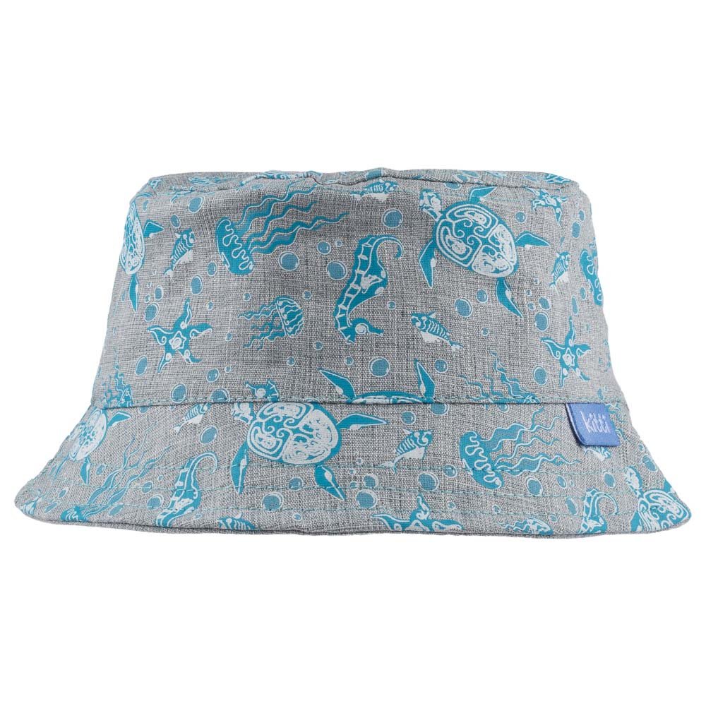 Infant Bucket Hat Ocean Life, Sea Animals, Nautical Theme Print Baby Hat - Wear Sierra