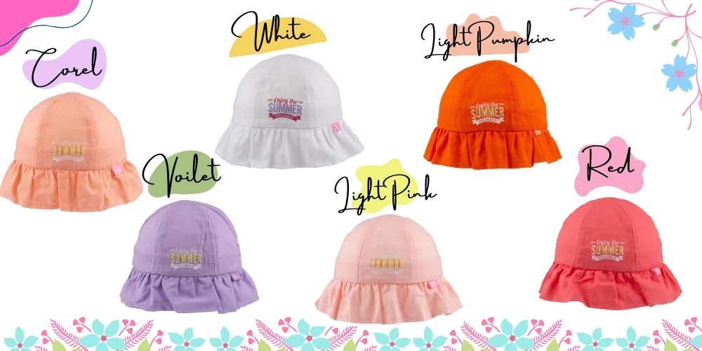 Infant to Toddler Bucket Hat, Cotton Summer Holiday Child Toddler Hat - 1 - 3 Year Olds - Wear Sierra