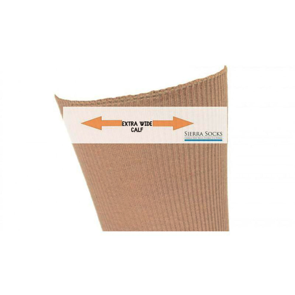 Diabetic True Rib Combed Cotton Crew Socks M11