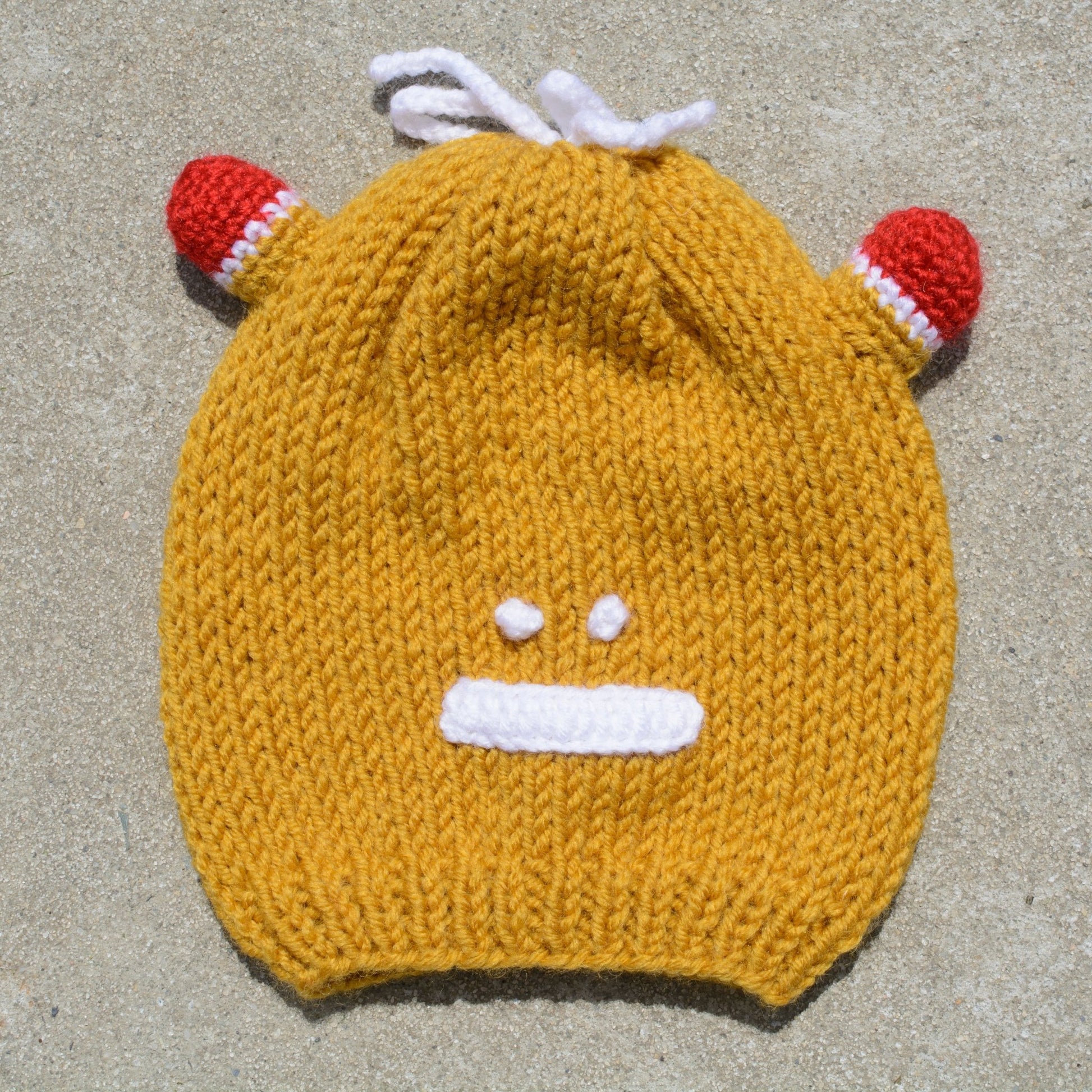 Kid's Beanie Hat Hand-Knitted Frog Wool Beanie Cap - Wear Sierra