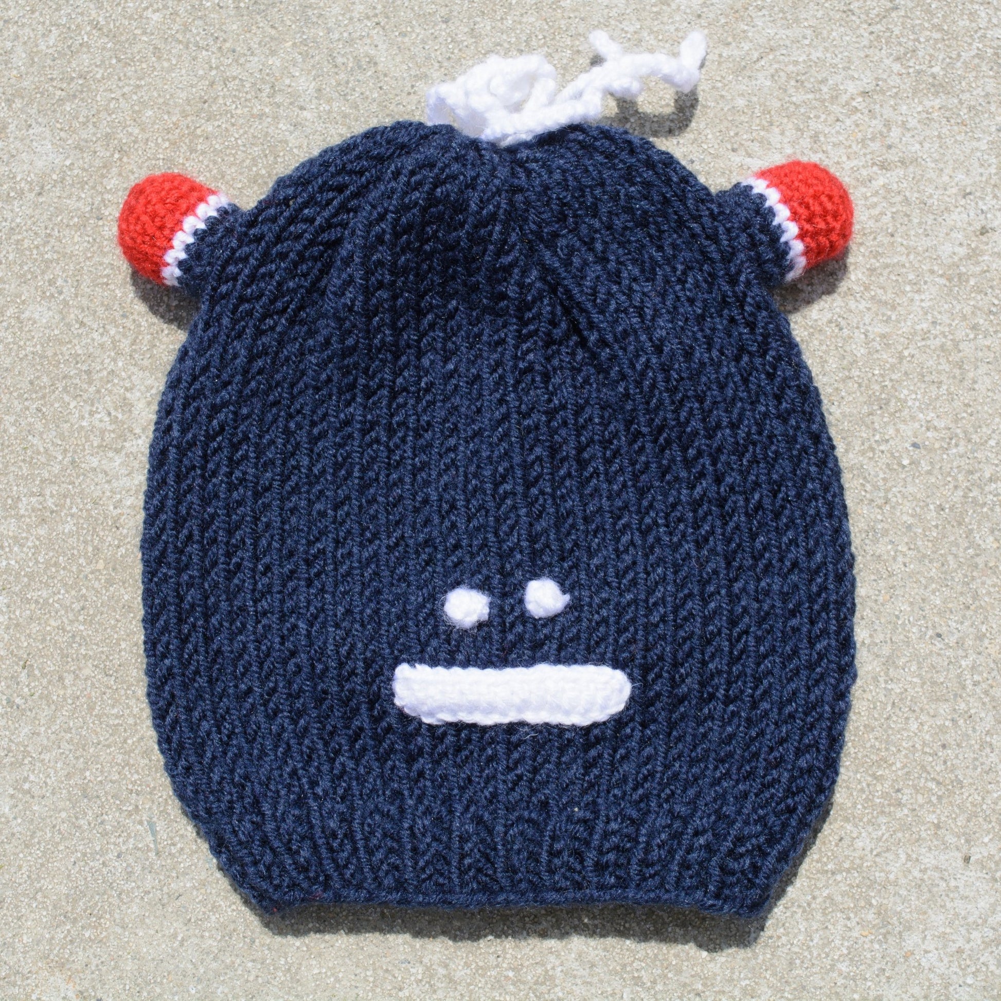 Kid's Beanie Hat Hand-Knitted Frog Wool Beanie Cap - Wear Sierra