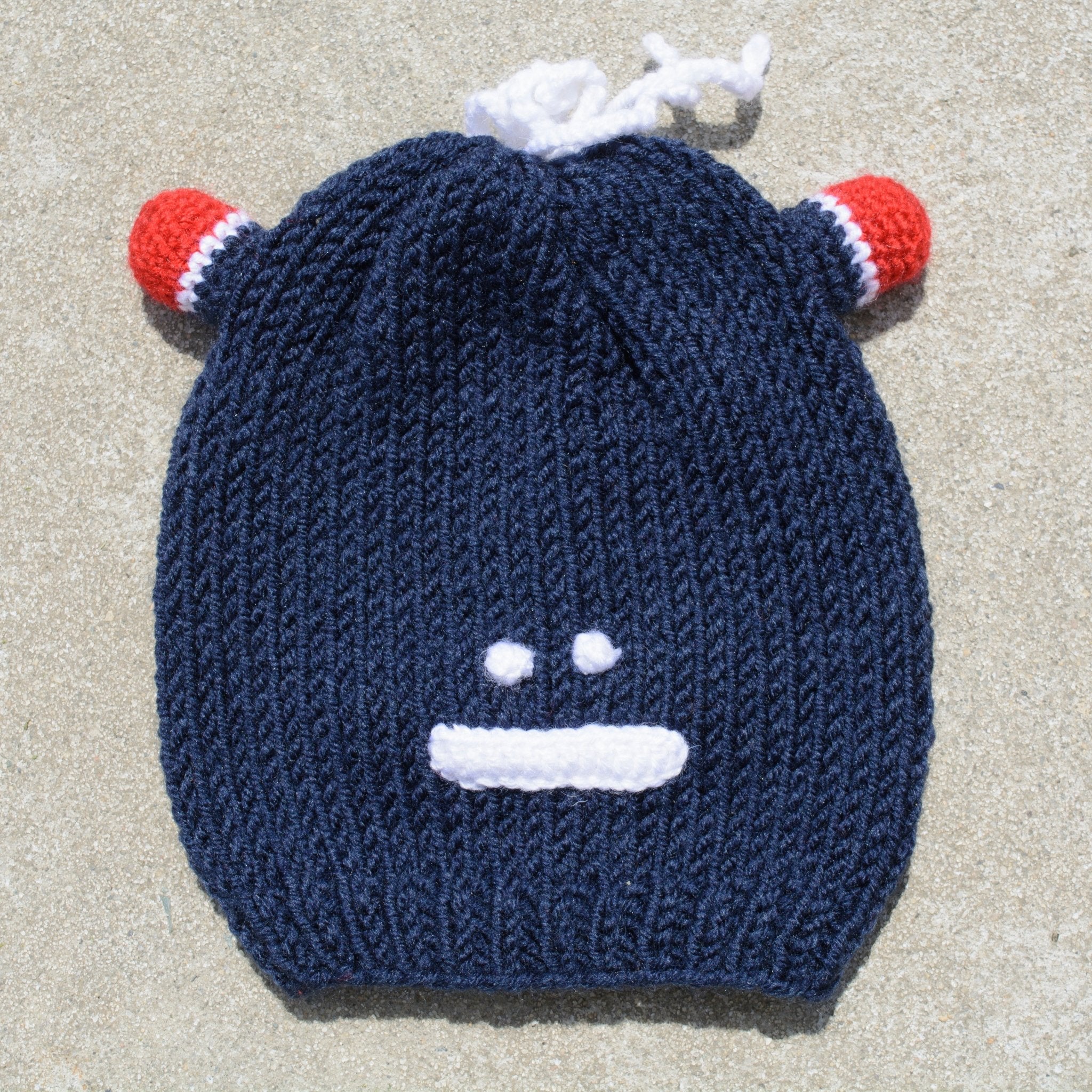 Kid's Beanie Hat Hand-Knitted Frog Wool Beanie Cap - Wear Sierra