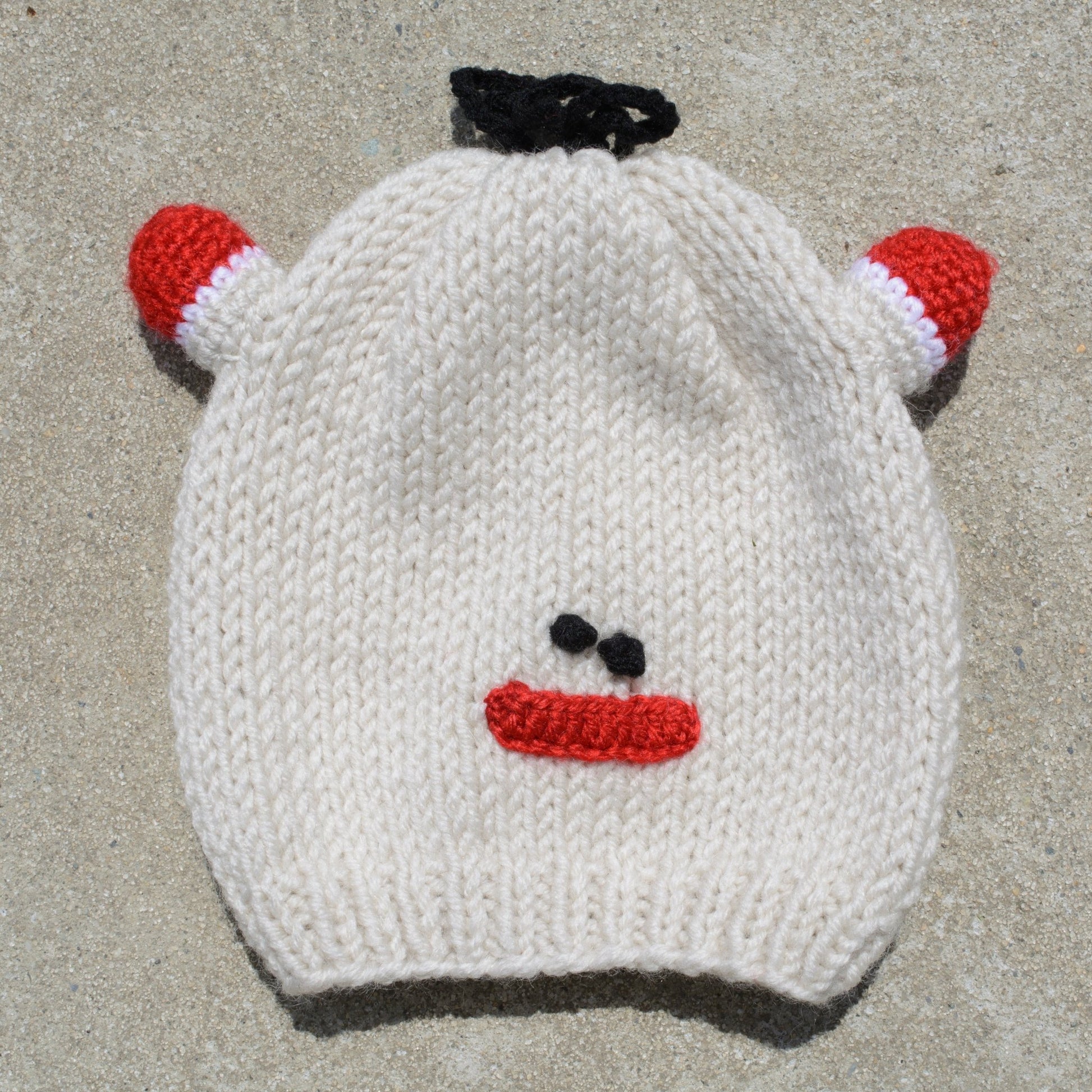 Kid's Beanie Hat Hand-Knitted Frog Wool Beanie Cap - Wear Sierra