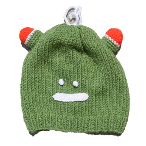 Kid's Beanie Hat Hand-Knitted Frog Wool Beanie Cap - Wear Sierra
