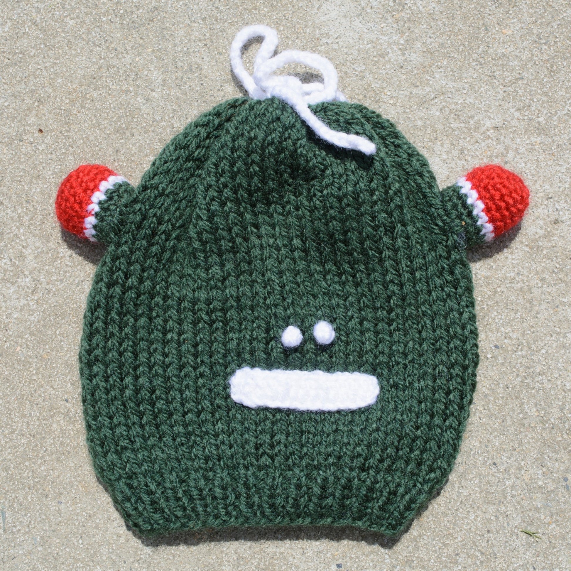 Kid's Beanie Hat Hand-Knitted Frog Wool Beanie Cap - Wear Sierra
