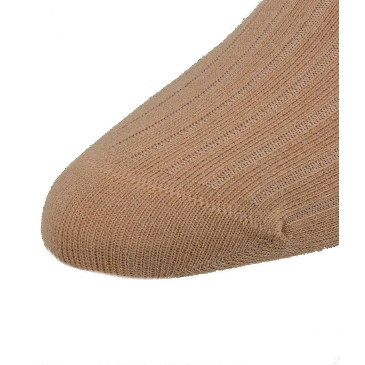 Kid's, Teen's and Adult Size Crew Socks - Soft Pima Cotton Classic Dress Uniform Ribbed 3-Pair Packs - Wear Sierra