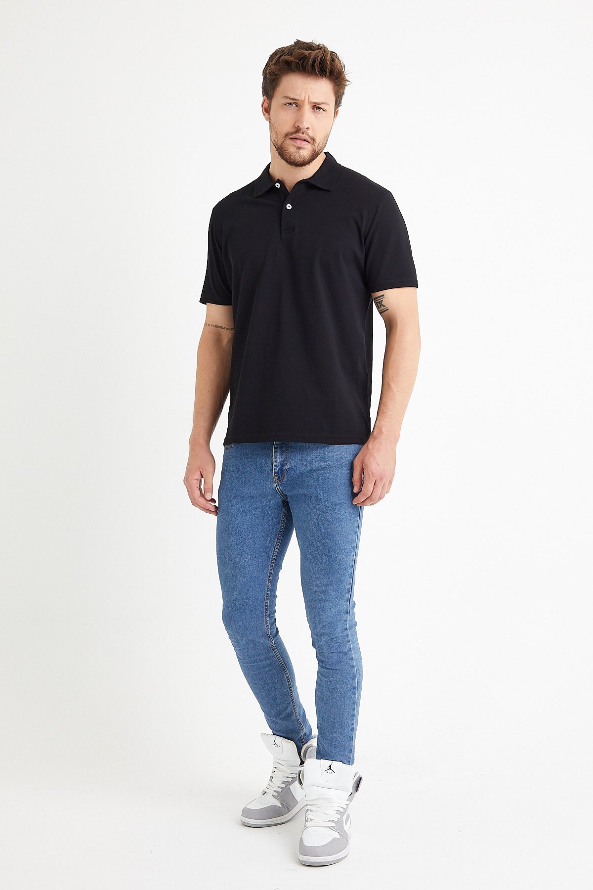 Men’s Classic Polo Shirts - 2 Button 100% Cotton Business Casual Shirt or Golf Shirt - Wear Sierra