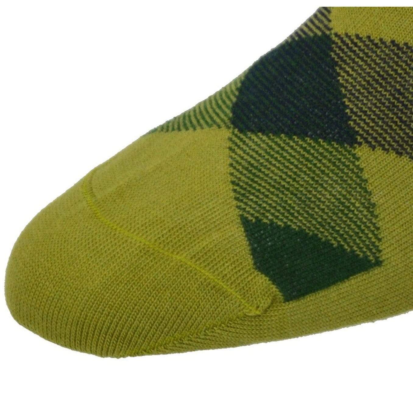 Men's Colorful Combed Cotton Socks - Argyle Pattern (3 Pair Packs) - Wear Sierra