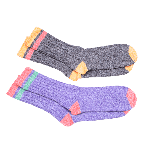 Men's Colorful Crew Socks for Hunting, Hiking, Outdoors - Wear Sierra