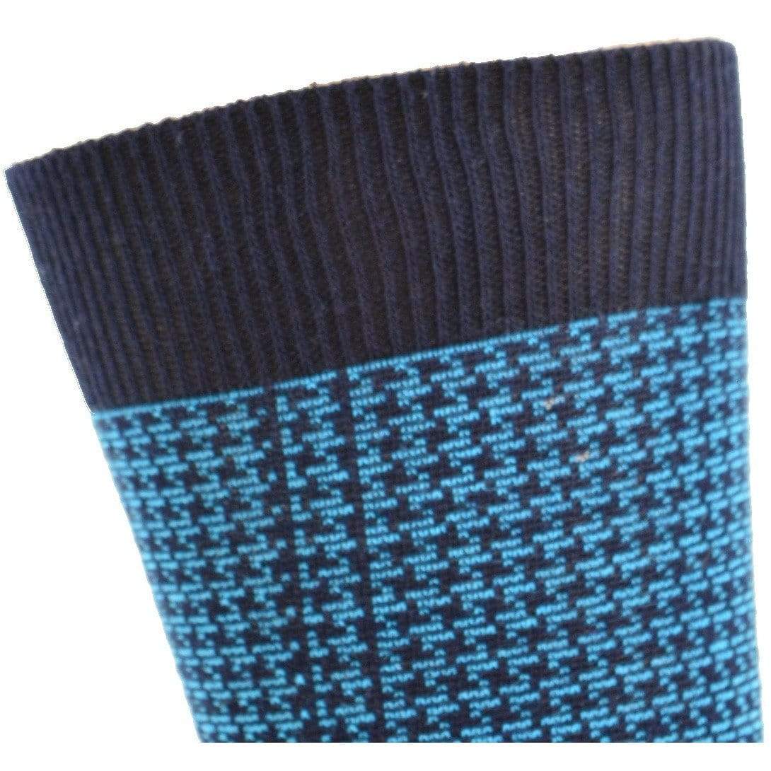 Men's Cotton Crew Dress Socks in Soft Combed Cotton - Wear Sierra