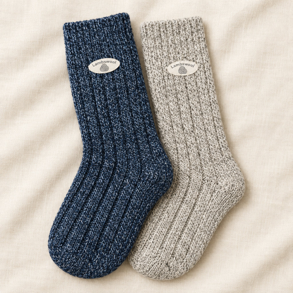 Men's Crew Socks in Regenerated Wool - Ecofriendly Socks! - Wear Sierra