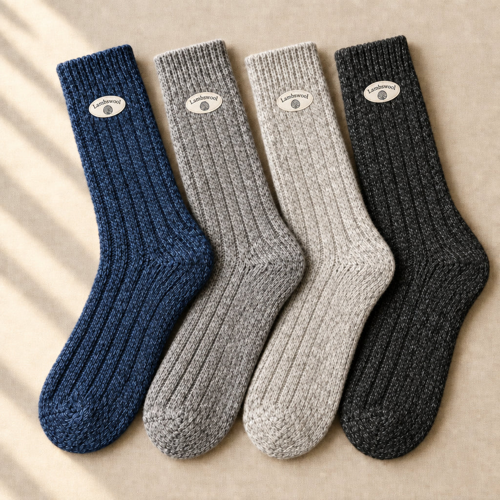 Men's Crew Socks in Regenerated Wool - Ecofriendly Socks! - Wear Sierra