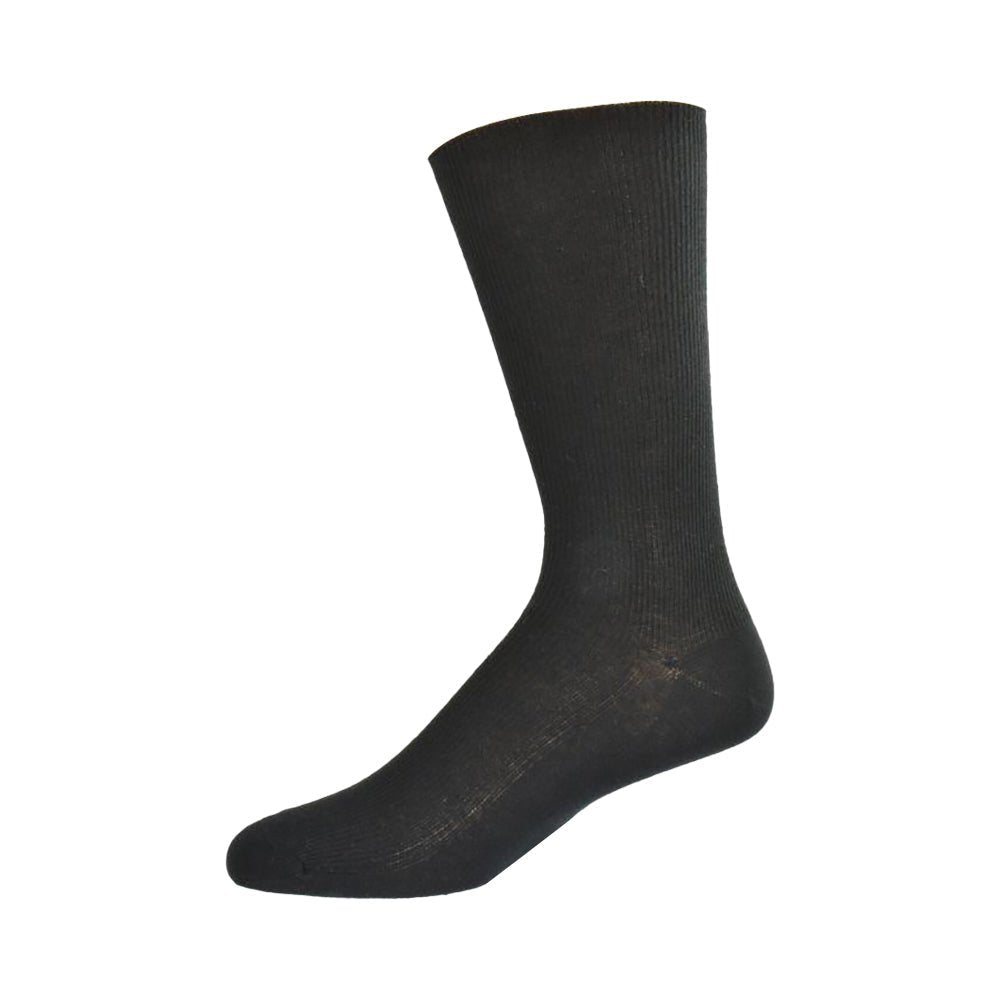 Men's Diabetic Crew Socks in Combed Cotton (3 Pair and 4 Pair Packs) - Wear Sierra