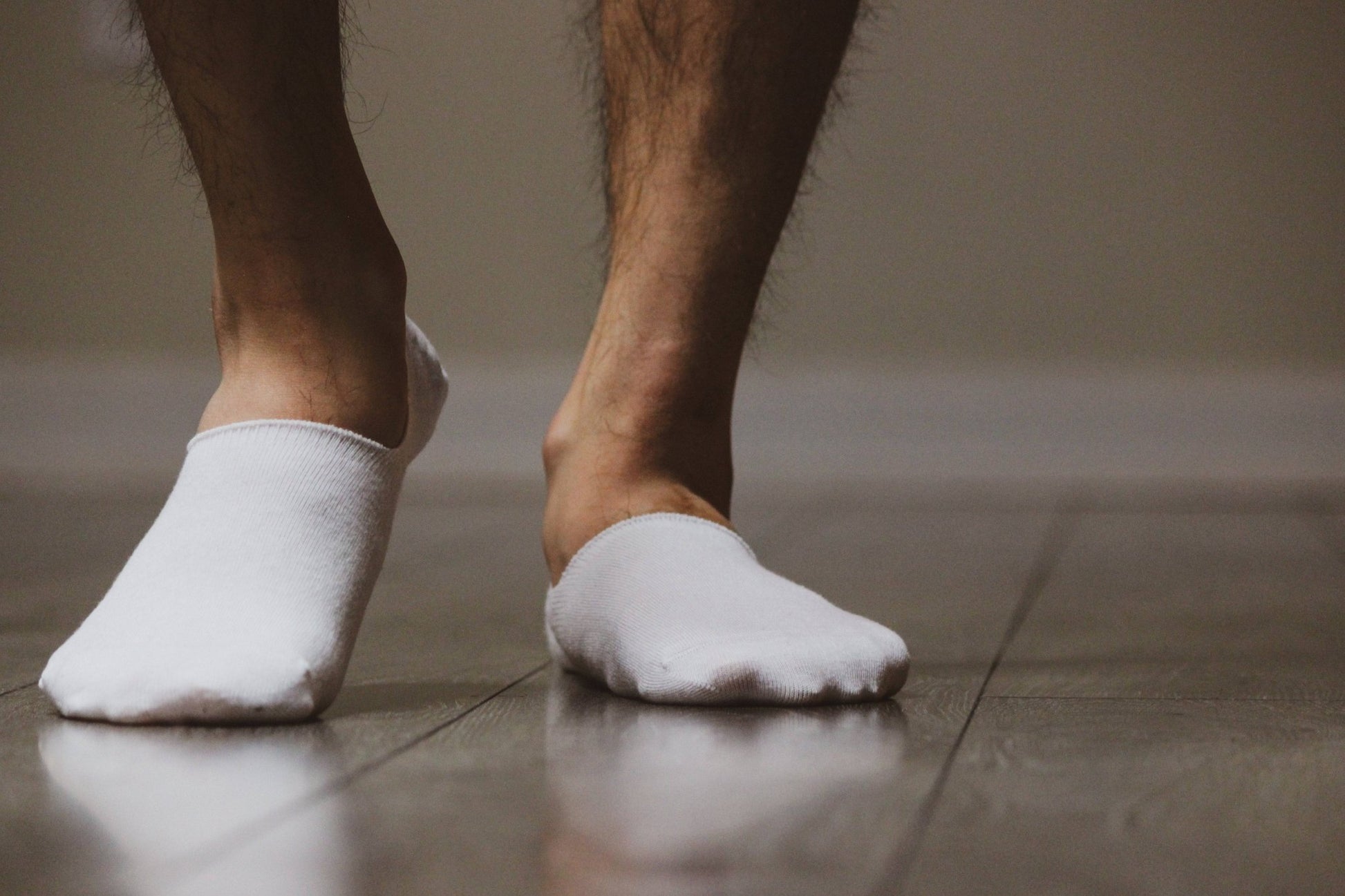 Men's Footie No-Show Socks in Combed Cotton - Wear Sierra