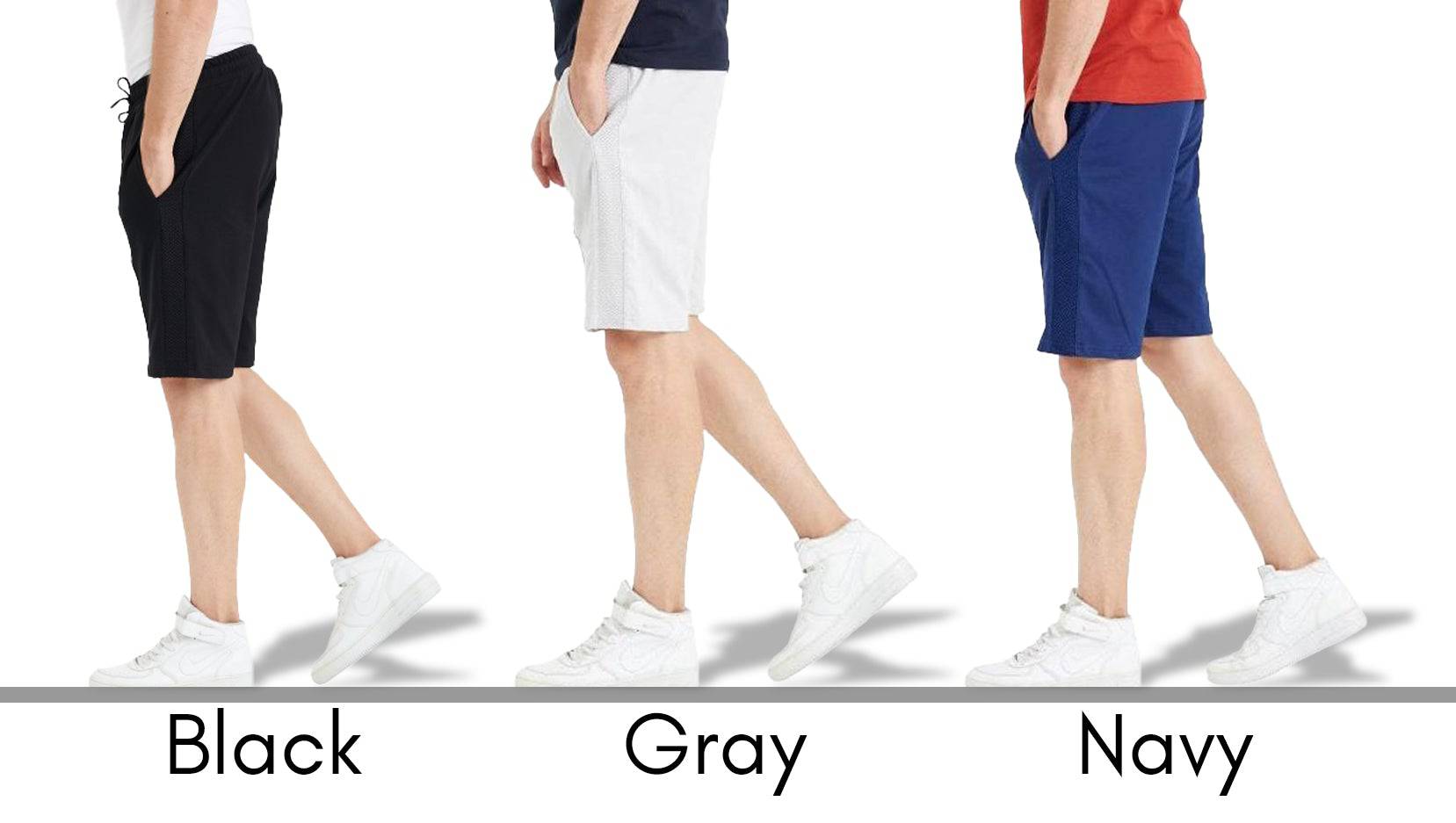 Men's Gym or Work-Out Shorts with Pockets - Wear Sierra