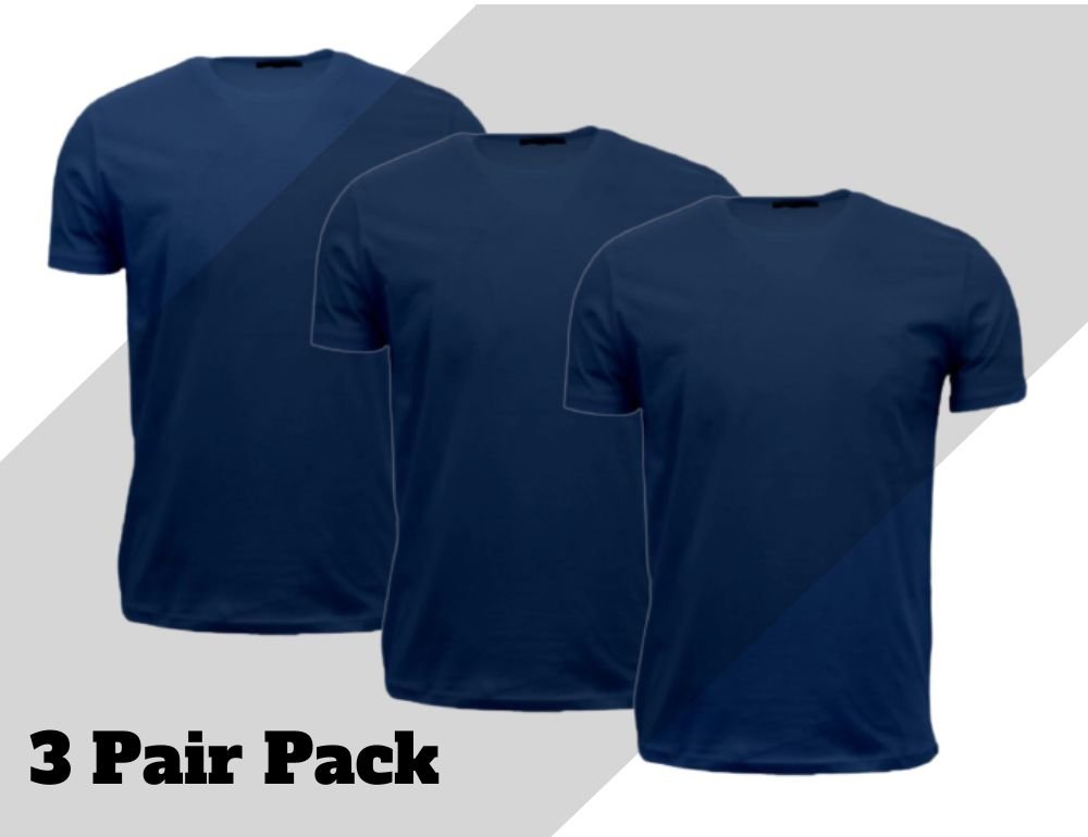 Men's Short Sleeve Crewneck T-Shirt in Combed Turkish Cotton - Wear Sierra