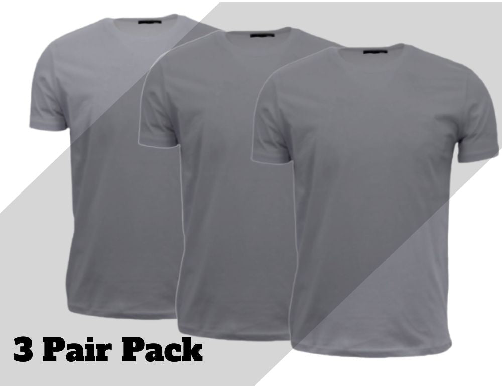 Men's Short Sleeve Crewneck T-Shirt in Combed Turkish Cotton - Wear Sierra