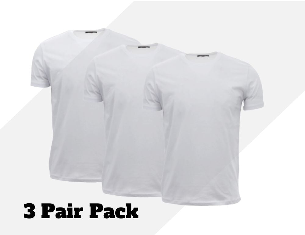 Men's Short Sleeve Crewneck T-Shirt in Combed Turkish Cotton - Wear Sierra