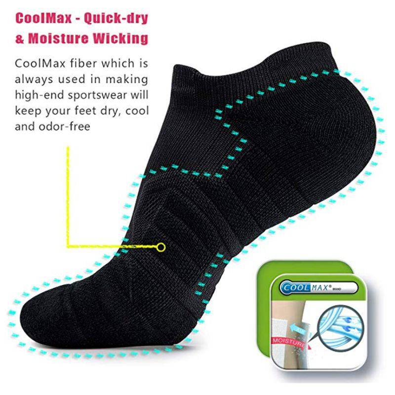 Men’s & Women’s Low Cut Performance Socks – Moisture-Wicking Athletic Socks for Running & Training - 1 Pair - Wear Sierra