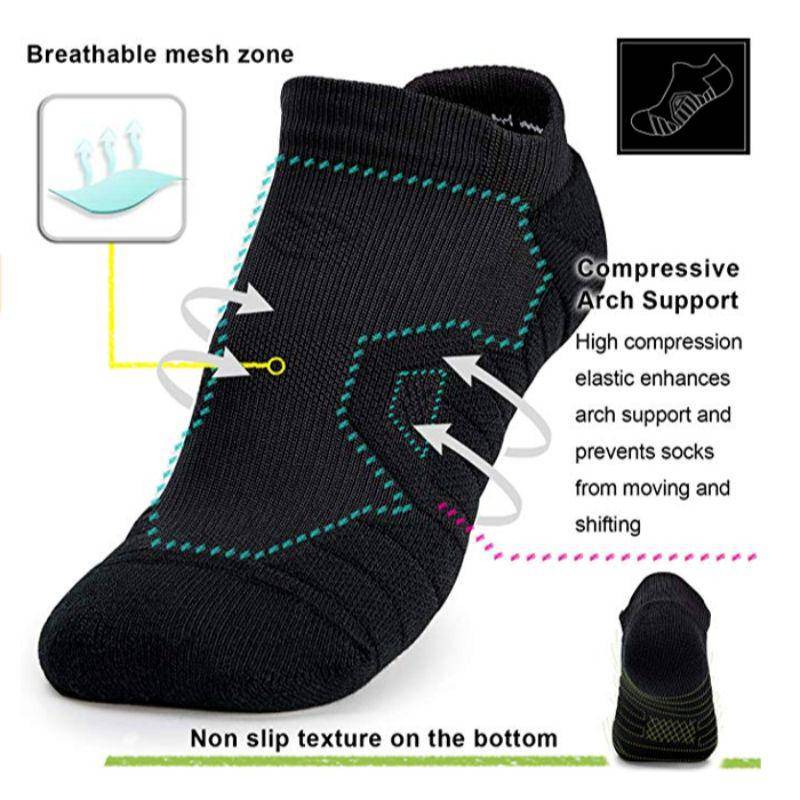 Men’s & Women’s Low Cut Performance Socks – Moisture-Wicking Athletic Socks for Running & Training - 1 Pair - Wear Sierra